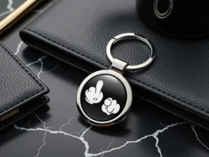 Glossy Acrylic Keychain Universal Style